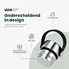 VANN Stainless Steel Essential Bottle Gray Green 600 ML VANN Stainless Steel Essential Bottle Gray Green 600 ML