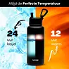 VANN 3-Walled Ultimate Stainless Steel Drinking Bottle Deep Ocean Blue 1 Liter VANN 3-Walled Ultimate Stainless Steel Drinking Bottle Deep Ocean Blue 1 Liter