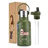 VANN 3-Wandige RVS Kinderdrinkfles 2.0 Jungle 350 ML VANN 3-Wandige RVS Kinderdrinkfles 2.0 Jungle 350 ML
