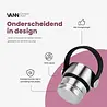 VANN Stainless Steel Essential Bottle Soft Pink 600 ML VANN Stainless Steel Essential Bottle Soft Pink 600 ML
