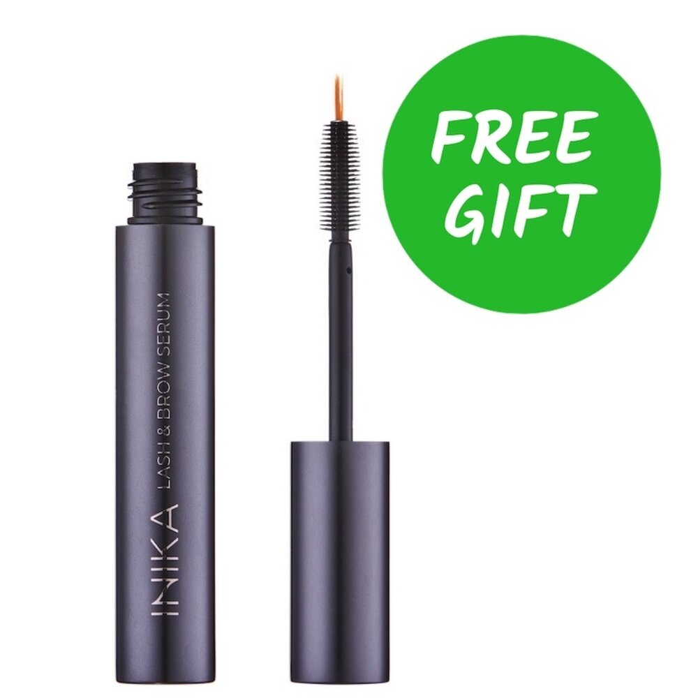 INIKA Organic Free* Gift Lash & Brow Serum