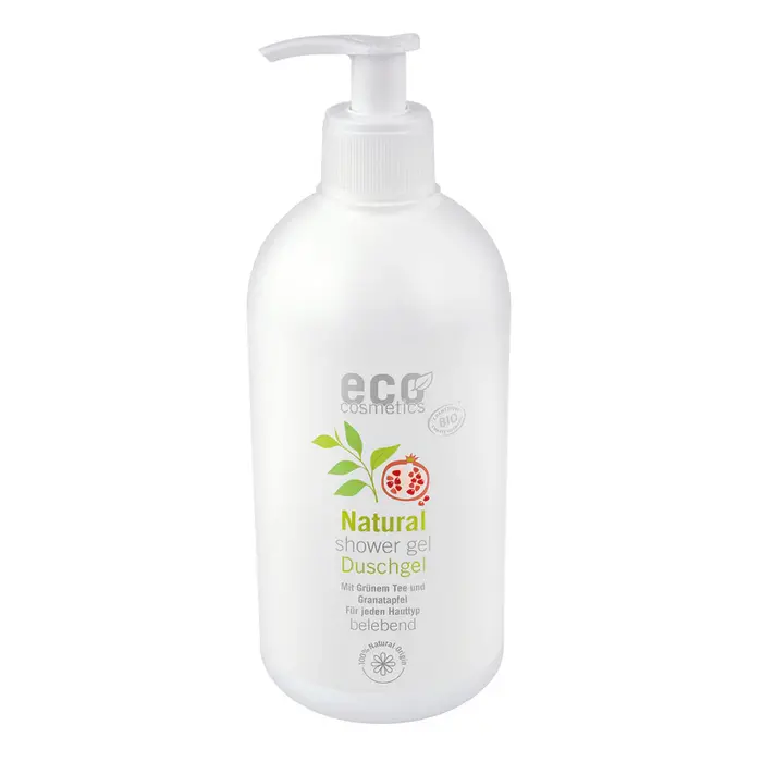 Eco Cosmetics Shower Gel with Green Tea and Pomegranate 500ML Eco Cosmetics Shower Gel with Green Tea and Pomegranate 500ML