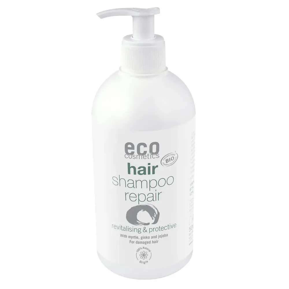 Eco Cosmetics Repair Shampoo with Myrtle, Ginkgo and Jojoba 500ML Eco Cosmetics Repair Shampoo with Myrtle, Ginkgo and Jojoba 500ML