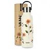 VANN Stainless Steel Essential Flowers Bottle Sunflower 600 ML VANN Stainless Steel Essential Flowers Bottle Sunflower 600 ML