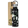 VANN Edelstahl Essential Flowers Bottle Weiße Blume 600 ML VANN Edelstahl Essential Flowers Bottle Weiße Blume 600 ML