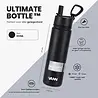 VANN 3-Wandige Ultimate Edelstahl-Trinkflasche Schwarz 650 ML VANN 3-Wandige Ultimate Edelstahl-Trinkflasche Schwarz 650 ML