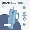 VANN One Tumbler RVS Bay Blue 1,2 Liter VANN One Tumbler RVS Bay Blue 1,2 Liter