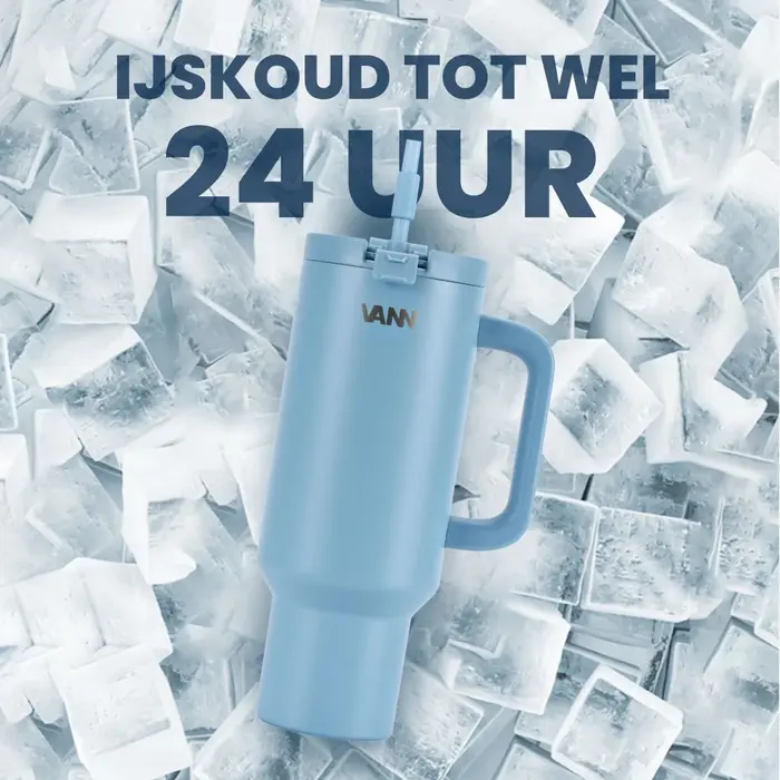 VANN One Tumbler RVS Bay Blue 1,2 Liter VANN One Tumbler RVS Bay Blue 1,2 Liter
