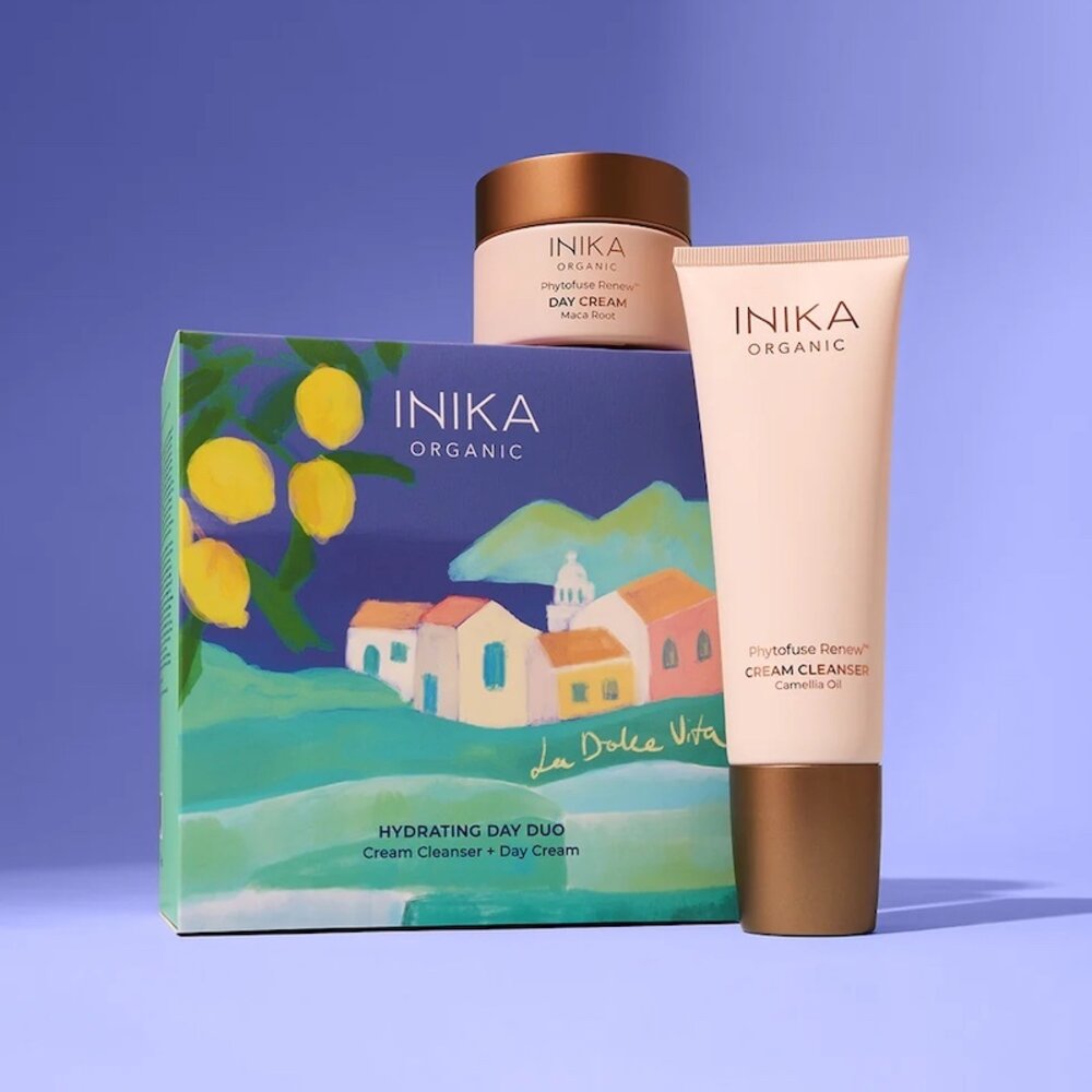 INIKA Organic Hydrating Day Skin Duo Value Set INIKA Organic Hydrating Day Skin Duo Value Set