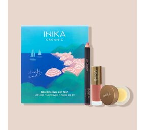 INIKA Organic Nourishing Lip Care Trio Voordeelset INIKA Organic Nourishing Lip Care Trio Voordeelset