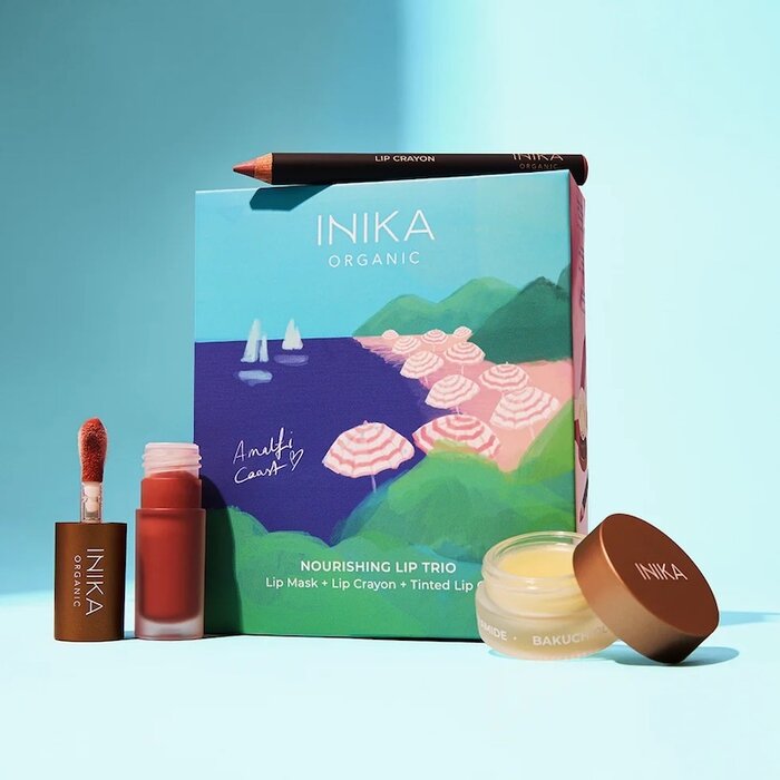 INIKA Organic Nourishing Lip Care Trio Value Set INIKA Organic Nourishing Lip Care Trio Value Set