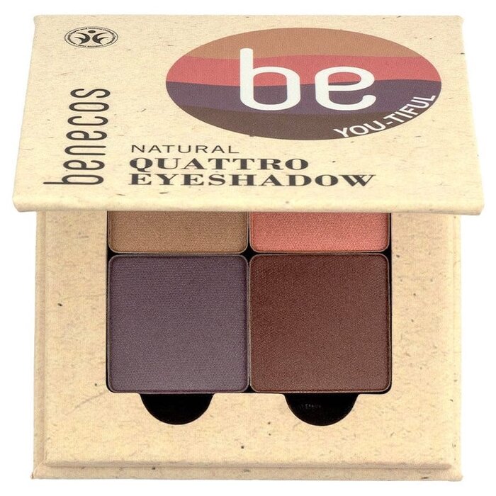 Benecos Oogschaduw Palette Quattro Beautiful Eyes Benecos Oogschaduw Palette Quattro Beautiful Eyes