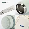 VANN RVS Thermos Lunchpot Grijsgroen VANN RVS Thermos Lunchpot Grijsgroen