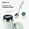 VANN Stainless Steel Thermos Lunch Pot Gray Green