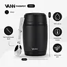 VANN RVS Thermos Lunchpot Zwart VANN RVS Thermos Lunchpot Zwart