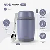 VANN Stainless Steel Thermos Food Pot Lavender Gray VANN Stainless Steel Thermos Food Pot Lavender Gray