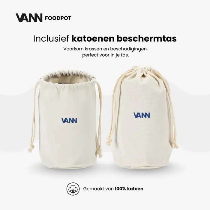 VANN Edelstahl Thermos Foodpot Lavendelgrau VANN Edelstahl Thermos Foodpot Lavendelgrau