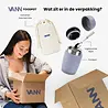 VANN RVS Thermos Lunchpot Lavendel Grijs VANN RVS Thermos Lunchpot Lavendel Grijs