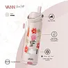 VANN 3-Wandige Ultimate RVS Drinkfles Pastel Flowers 650 ML