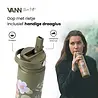 VANN 3-Walled Ultimate Stainless Steel Drinking Bottle Green Flowers 650 ml VANN 3-Walled Ultimate Stainless Steel Drinking Bottle Green Flowers 650 ml
