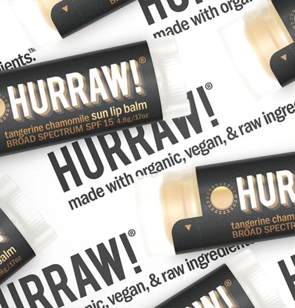 HURRAW! Tangerine Chamomile SPF15 Sun Lippenbalsem HURRAW! Tangerine Chamomile SPF15 Sun Lippenbalsem