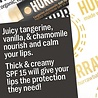 HURRAW! Tangerine Chamomile SPF15 Sun Lippenbalsem HURRAW! Tangerine Chamomile SPF15 Sun Lippenbalsem