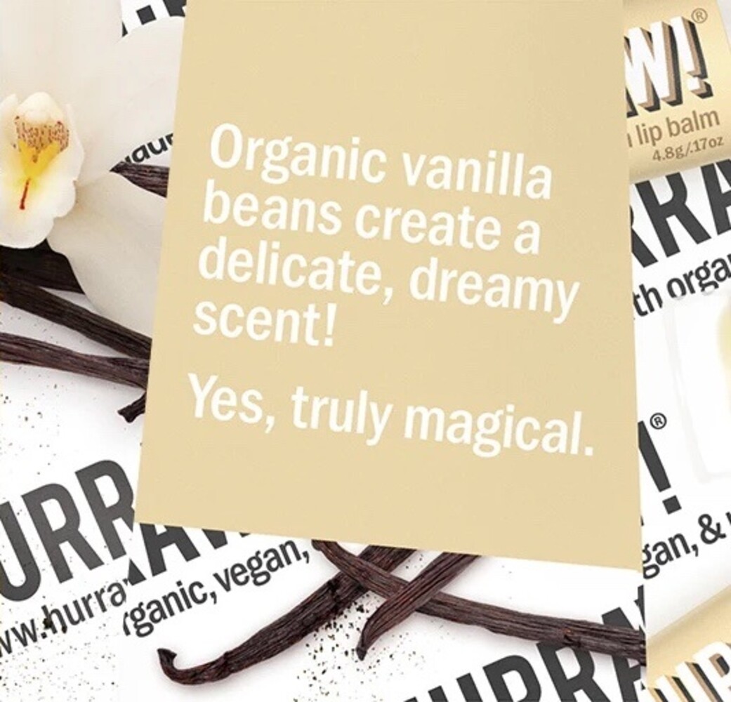 HURRAW! Vanilla Bean Lippenbalsam HURRAW! Vanilla Bean Lippenbalsam