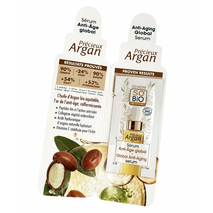 Sample SO'BiO étic Précieux Argan Global Anti-Aging Serum