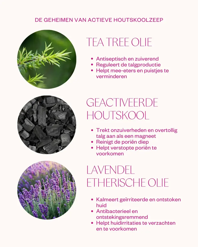 Flow Cosmetics Activated Charcoal & Tea Tree Gezichtsreiniger