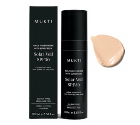 Mukti Organics Daily Moisturizer Solar Veil SPF30