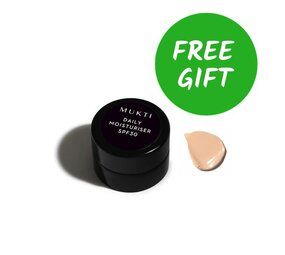 Mukti Organics #1 FREE* Gift Daily Moisturiser Solar Veil SPF30 MINI