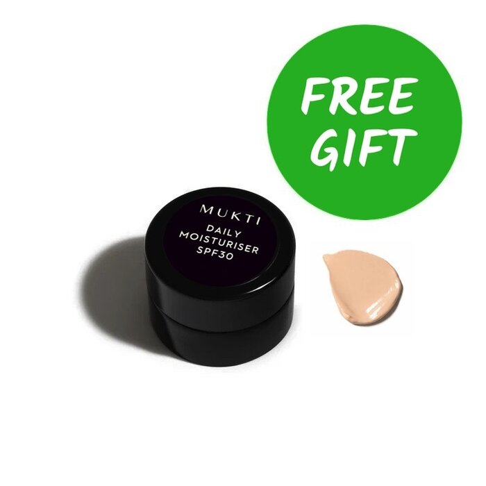 Mukti Organics Free* Gift Daily Moisturizer Solar Veil SPF30 MINI