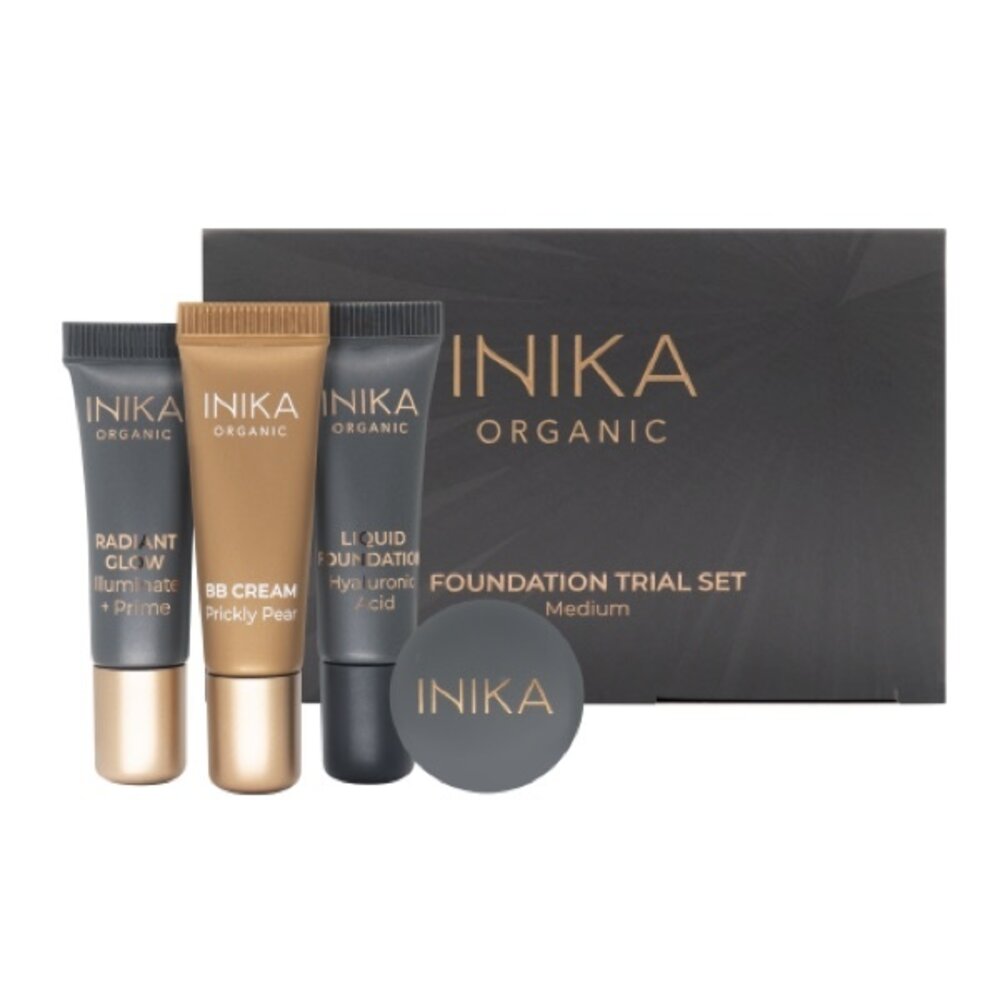 INIKA Organic Foundation Trial Set Medium