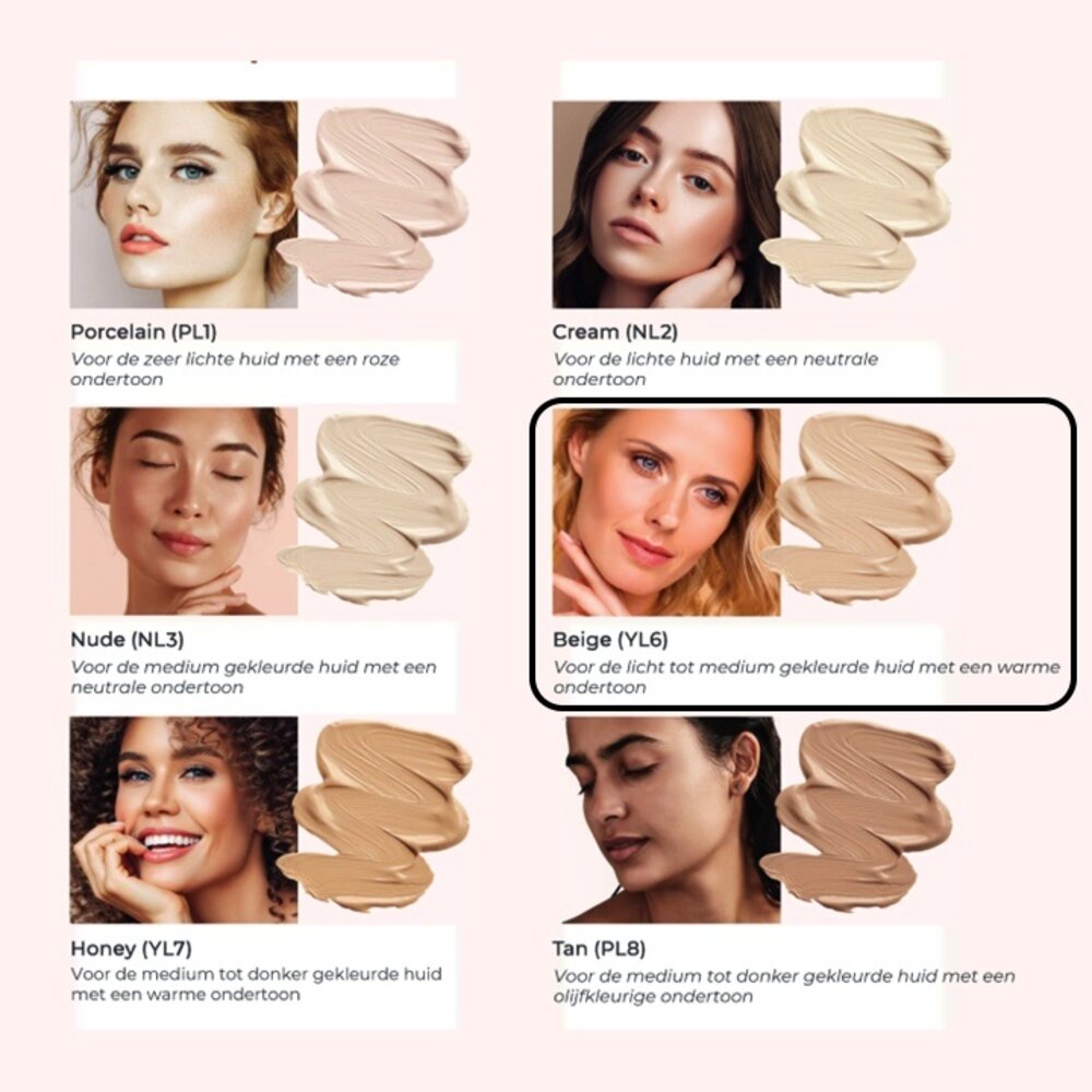 INIKA Organic Foundation Trial Set Medium