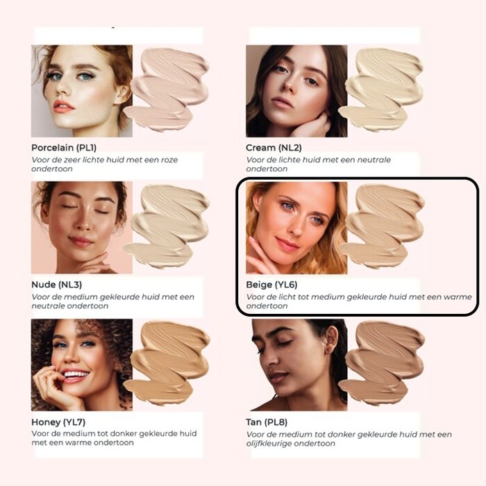 INIKA Organic Foundation Trial Set Medium