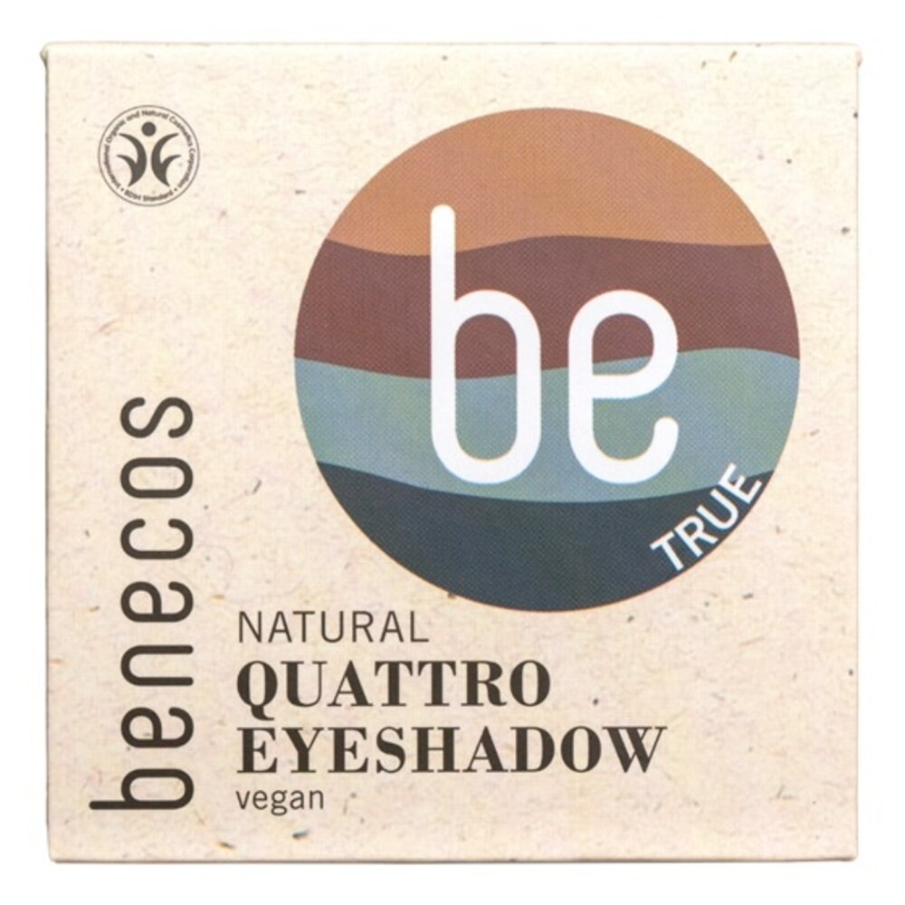 Benecos Eyeshadow Palette Quattro True Blue