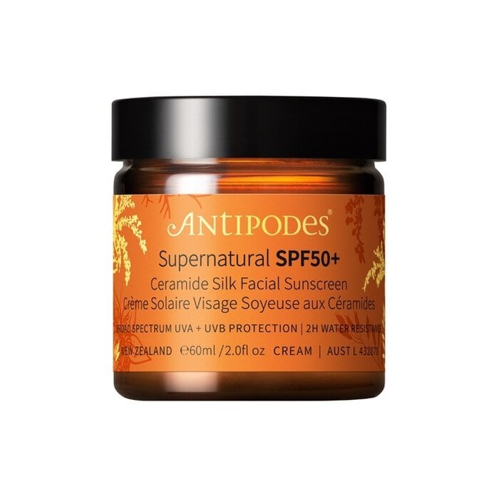 Antipodes Supernatural SPF50+ Ceramide Silk Facial Sunscreen Antipodes Supernatural SPF50+ Ceramide Silk Facial Sunscreen