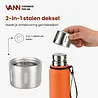 VANN RVS Thermoskan Orange 500 ML