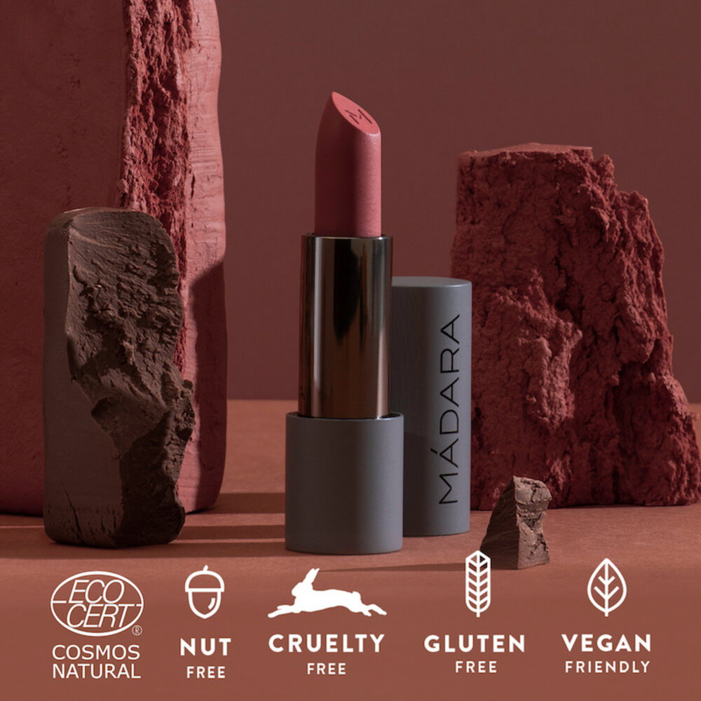 MÁDARA Velvet Wear Matte Cream Lippenstift 32 Warm Nude