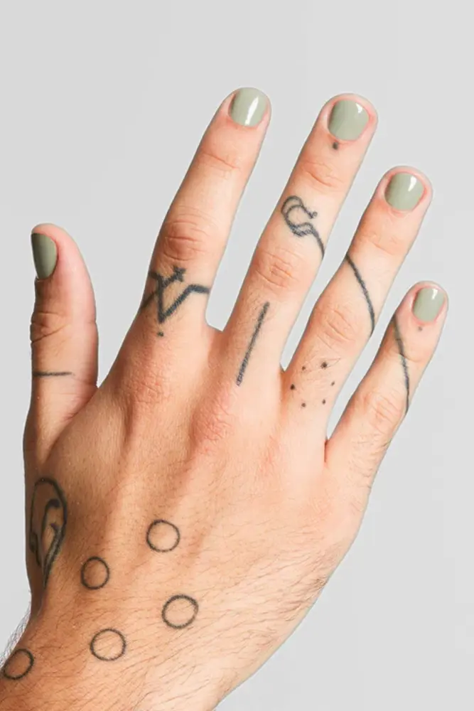 Gitti 121 Sage Green Nail Polish