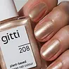 Gitti 208 Sun Glow Nagellak