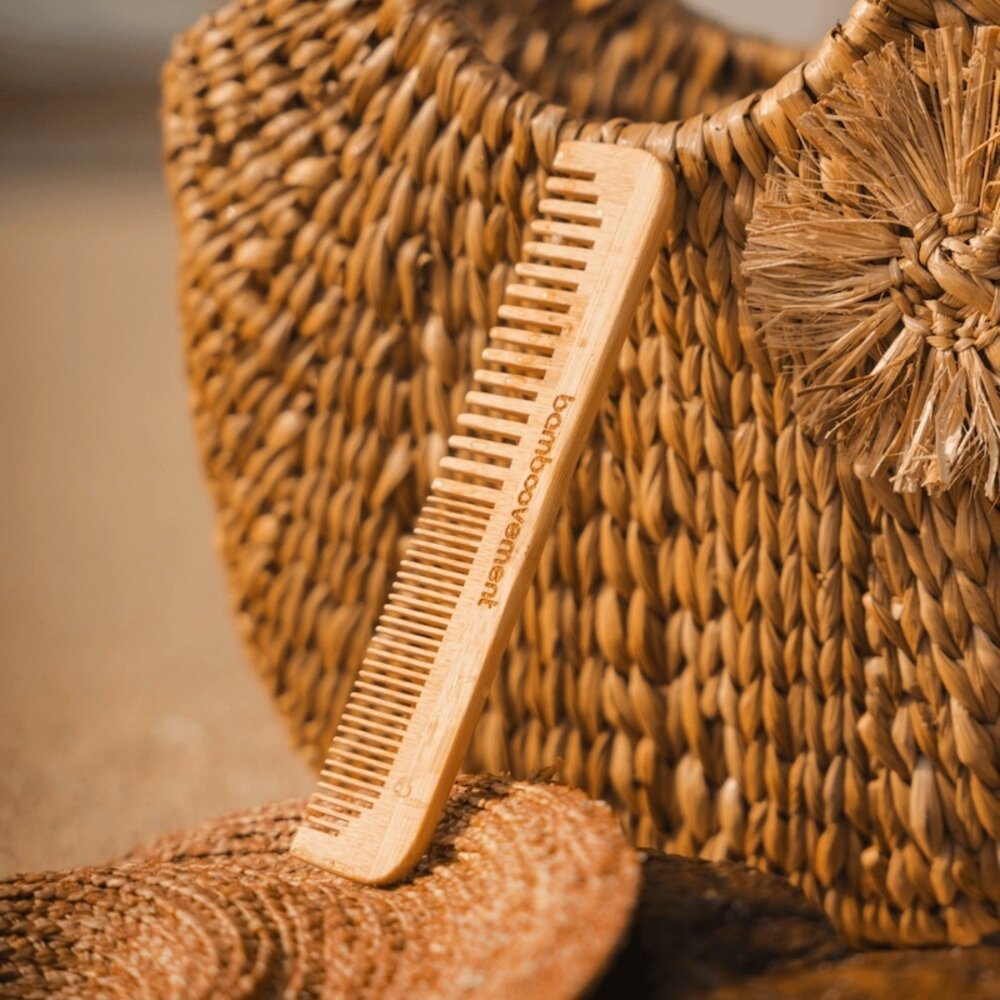 Bamboovement Bamboe Kam Dubbeltandig