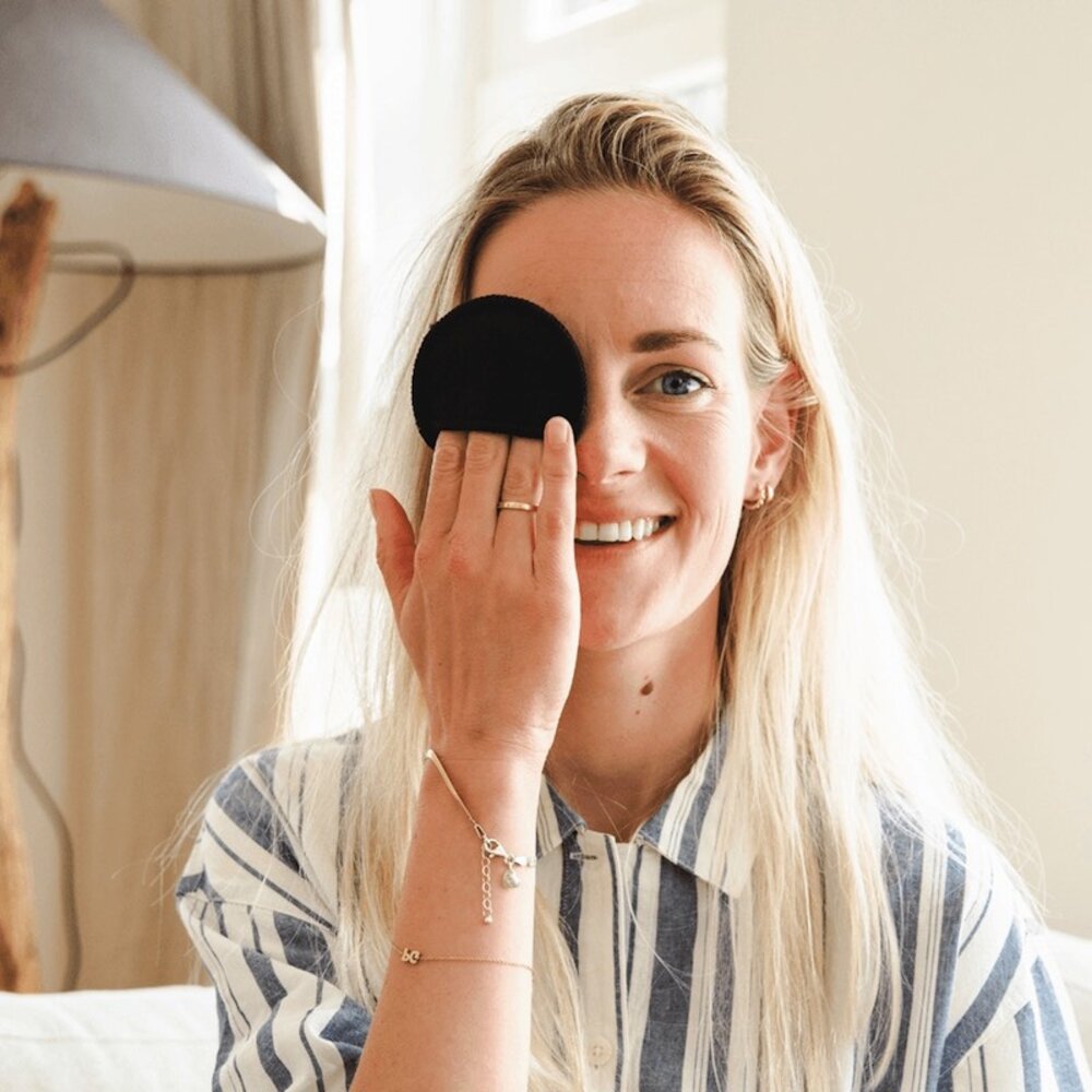Bamboovement Wiederverwendbare Make-up-Entferner-Pads aus Baumwolle + Wäschenetz