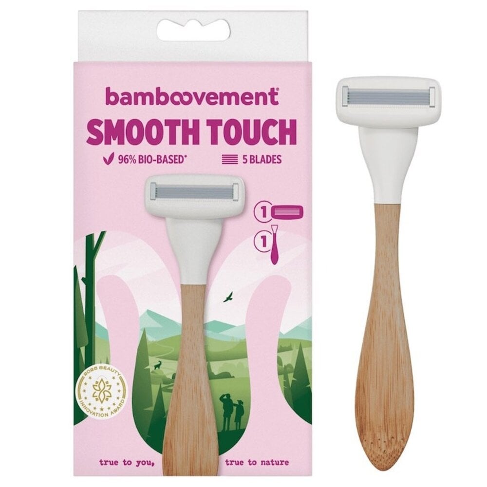 Bamboovement Body Razor Reusable Holder with 1 Blade