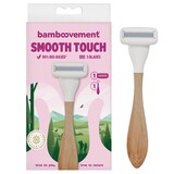 Bamboovement Body Razor Reusable Holder with 1 Blade Bamboovement Body Razor Reusable Holder with 1 Blade