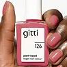 Gitti 126 Pastel Red Nail Polish