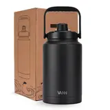 VANN Bottles Stainless Steel Jug Black 3.8 Liters VANN Bottles Stainless Steel Jug Black 3.8 Liters
