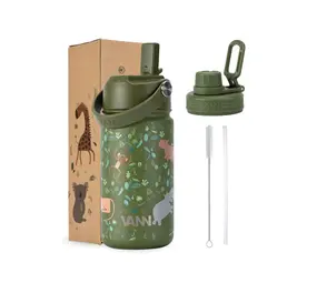 VANN Bottles Stainless steel children's drinking bottle Jungle 400 ML