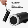 VANN Stainless Steel Thermos Bottle Black 500 ML VANN Stainless Steel Thermos Bottle Black 500 ML