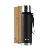 VANN Bottles RVS Thermoskan Zwart 500 ML
